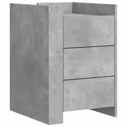 VidaXL 848307, Couleur du béton, Bois, 30 kg, 5 kg, 450 mm, 500 mm