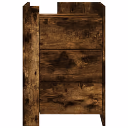 VidaXL 848308 Table de nuit et table de chevet Chêne - Vue supplémentaire 4