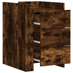 VidaXL 848308 Table de nuit et table de chevet Chêne - Vue supplémentaire 8