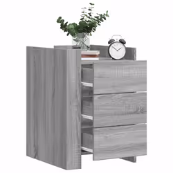 VidaXL 848309 Table de nuit et table de chevet Chêne