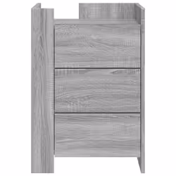 VidaXL 848309 Table de nuit et table de chevet Chêne - Vue supplémentaire 4