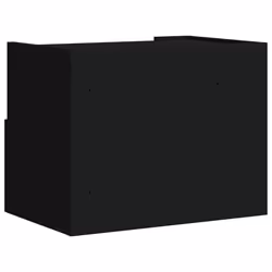 VidaXL 848314 Table de nuit et table de chevet Noir - Vue supplémentaire 5