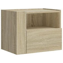 VidaXL 848315 Table de nuit et table de chevet Chêne