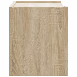 VidaXL 848316 Table de nuit et table de chevet Chêne - Vue supplémentaire 6