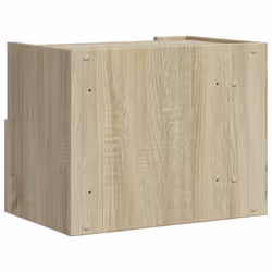 VidaXL 848316 Table de nuit et table de chevet Chêne - Vue supplémentaire 7