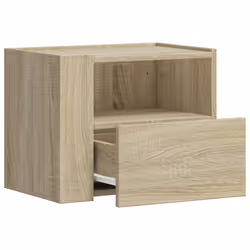 VidaXL 848316 Table de nuit et table de chevet Chêne - Vue supplémentaire 8