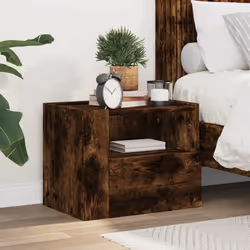 VidaXL 848320 Table de nuit et table de chevet Chêne