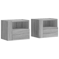 VidaXL 848322 Table de nuit et table de chevet Chêne