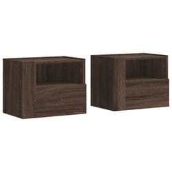 VidaXL 848324 Table de nuit et table de chevet Chêne