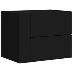 VidaXL 848327 Table de nuit et table de chevet Noir