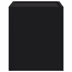 VidaXL 848327 Table de nuit et table de chevet Noir - Vue supplémentaire 4