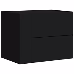 VidaXL 848328 Table de nuit et table de chevet Noir - Vue supplémentaire 5
