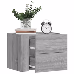 VidaXL 848335 Table de nuit et table de chevet Chêne
