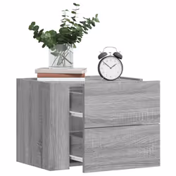 VidaXL 848336 Table de nuit et table de chevet Chêne