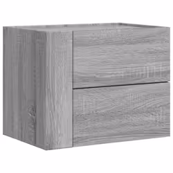 VidaXL 848336 Table de nuit et table de chevet Chêne - Vue supplémentaire 4