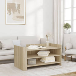Vidaxl - Table basse chêne sonoma 100x50x50 cm bois d'ingénierie