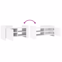 VidaXL 848367 Support TV et centre de divertissement - Vue supplémentaire 8