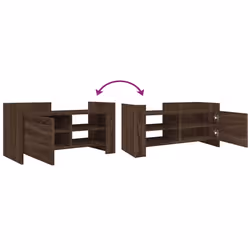VidaXL 848373 Support TV et centre de divertissement - Vue supplémentaire 7