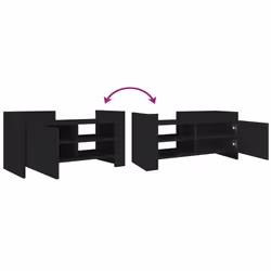 VidaXL 848375 Support TV et centre de divertissement - Vue supplémentaire 7