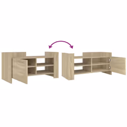 VidaXL 848376 Support TV et centre de divertissement - Vue supplémentaire 7
