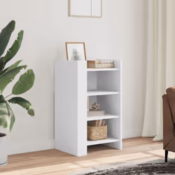 Ce buffet classique est destiné à être un supplément décoratif et pratique à votre maison. Matériau durable : le bois d'ingén ...
