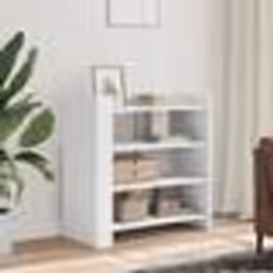 vidaXL Buffet blanc 73,5x35x75 cm bois d’ingénierie