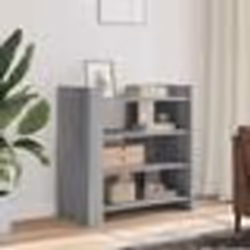vidaXL Buffet sonoma gris 73,5x35x75 cm bois d'ingénierie