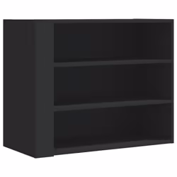 VidaXL 848417, Bois, Noir, 70 kg, 750 mm, 350 mm, 600 mm