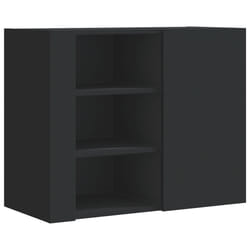 VidaXL 848424 étagères Bois Noir