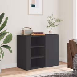 VidaXL 848424 étagères Bois Noir
