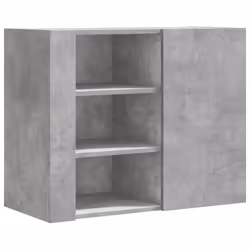 VidaXL 848426, Bois, Gris, 80 kg, 750 mm, 350 mm, 600 mm