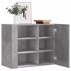 VidaXL 848426 étagères Bois Gris