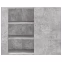 VidaXL 848426 étagères Bois Gris - Vue supplémentaire 4