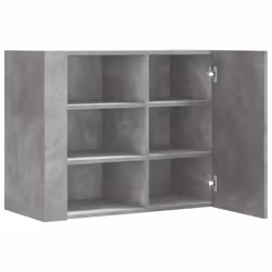 VidaXL 848426 étagères Bois Gris - Vue supplémentaire 7