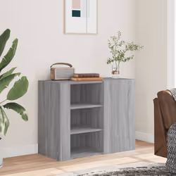 VidaXL 848428 étagères Bois Gris