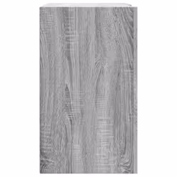 VidaXL 848428 étagères Bois Gris - Vue supplémentaire 5