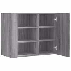 VidaXL 848428 étagères Bois Gris - Vue supplémentaire 7
