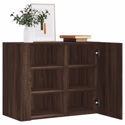 VidaXL 848429 étagères Bois Marron, Bois
