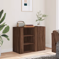 VidaXL 848429 étagères Bois Marron, Bois