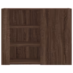 VidaXL 848429 étagères Bois Marron, Bois - Vue supplémentaire 4