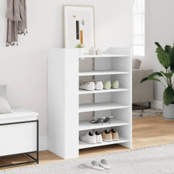 Vidaxl - Armoire à chaussures blanc 74,5x37,5x100 cm bois d'ingénierie