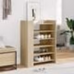 vidaXL Armoire à chaussures chêne sonoma 74,5x37,5x100 cm