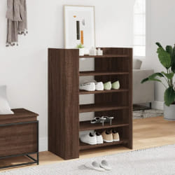 vidaXL Armoire à chaussures chêne marron 74,5x37,5x100 cm