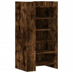 Vidaxl - Armoire à chaussures chêne fumé 52x37,5x100cm bois d'ingénierie