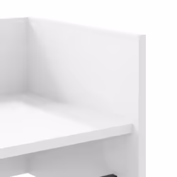 VidaXL 848451 étagères Bois Blanc - Vue supplémentaire 5
