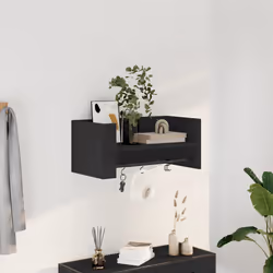 VidaXL 848452 étagères Bois Noir