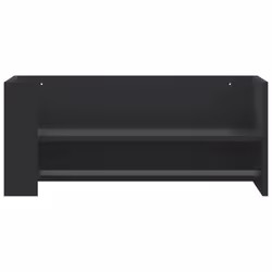 VidaXL 848452 étagères Bois Noir - Vue supplémentaire 4