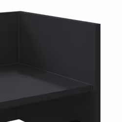 VidaXL 848452 étagères Bois Noir - Vue supplémentaire 6