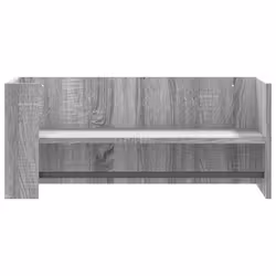 VidaXL 848456 étagères Bois Gris - Vue supplémentaire 4
