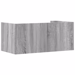 VidaXL 848456 étagères Bois Gris - Vue supplémentaire 6